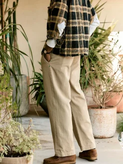Imogene + Willie wilkison trouser in field tan