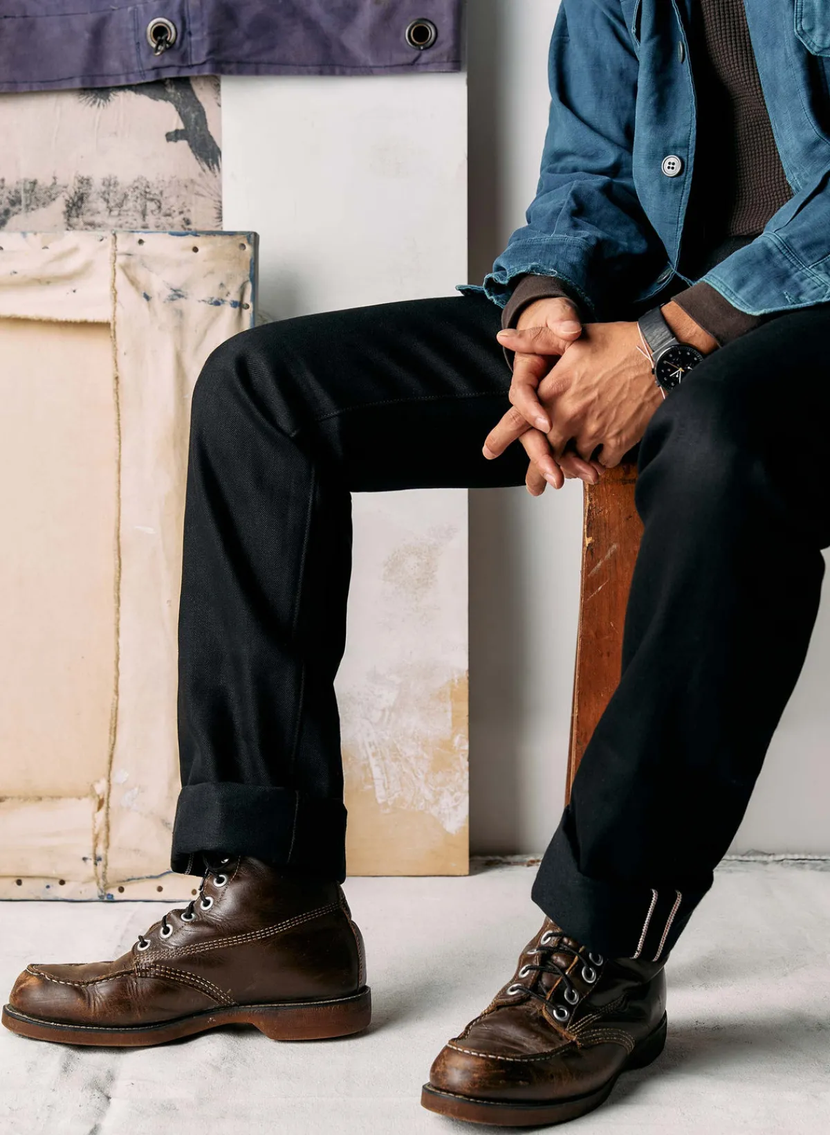 Imogene + Willie willie black rigid jp