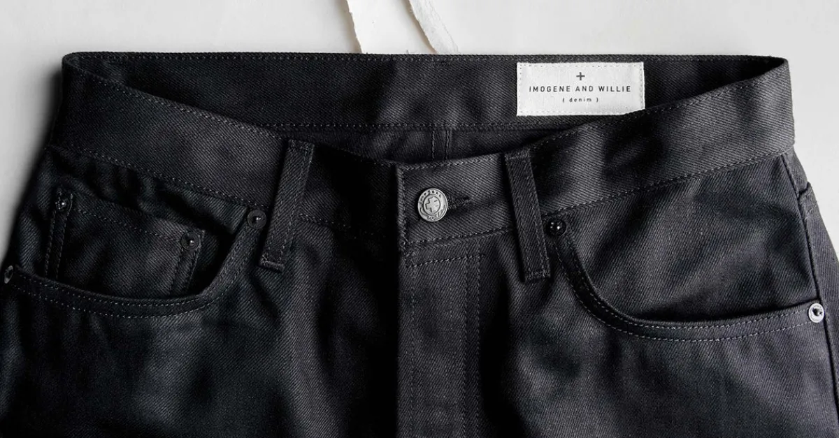 Imogene + Willie willie black rigid jp