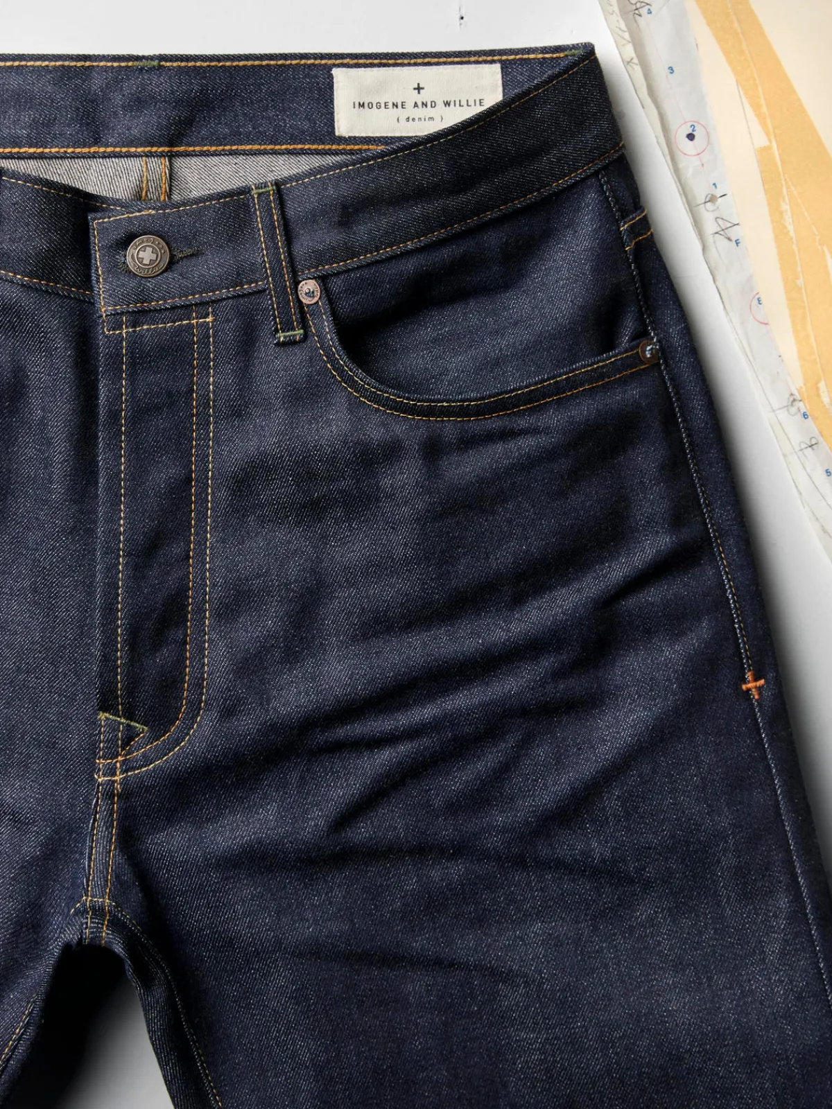 Imogene + Willie willie indigo rigid