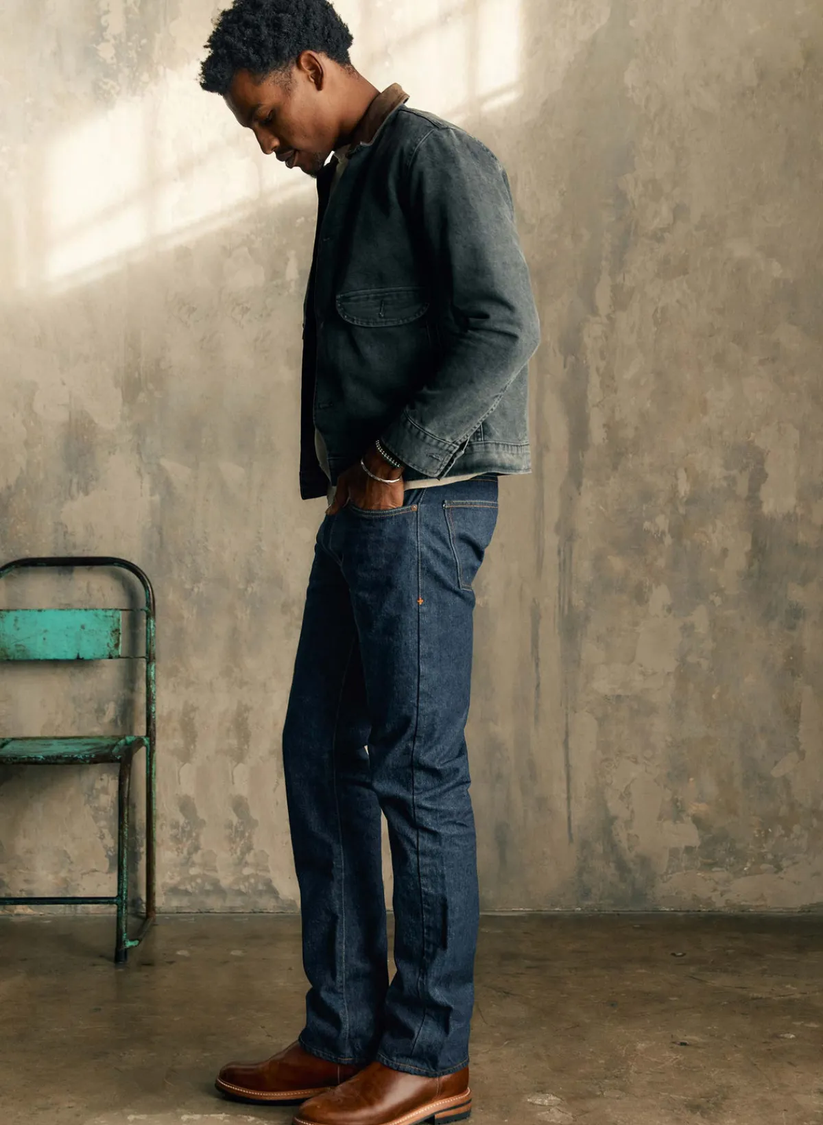Imogene + Willie willie indigo selvage rinse