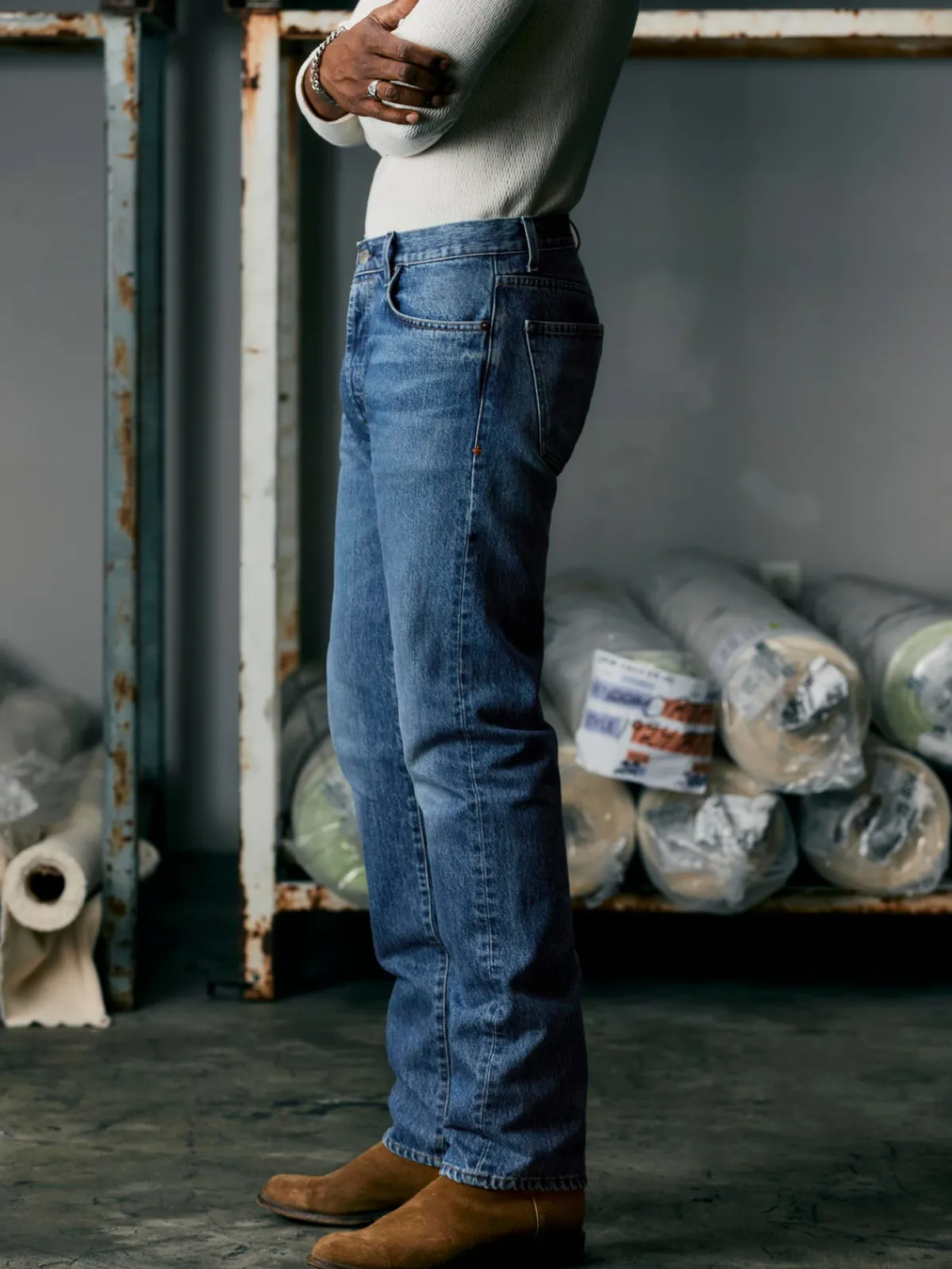Imogene + Willie willie washed natural indigo